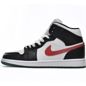 Jordan 1 Mid Alternate Swooshes Red Yellow (image for) Jordan 1 Mid Alternate Swooshes Red Yellow