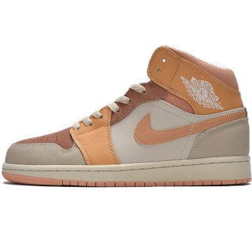 Jordan 1 Mid Apricot Orange (image for) Jordan 1 Mid Apricot Orange