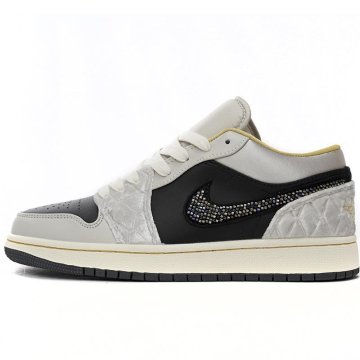 Air Jordan 1 Low SE Beaded Swoosh (image for) Air Jordan 1 Low SE Beaded Swoosh